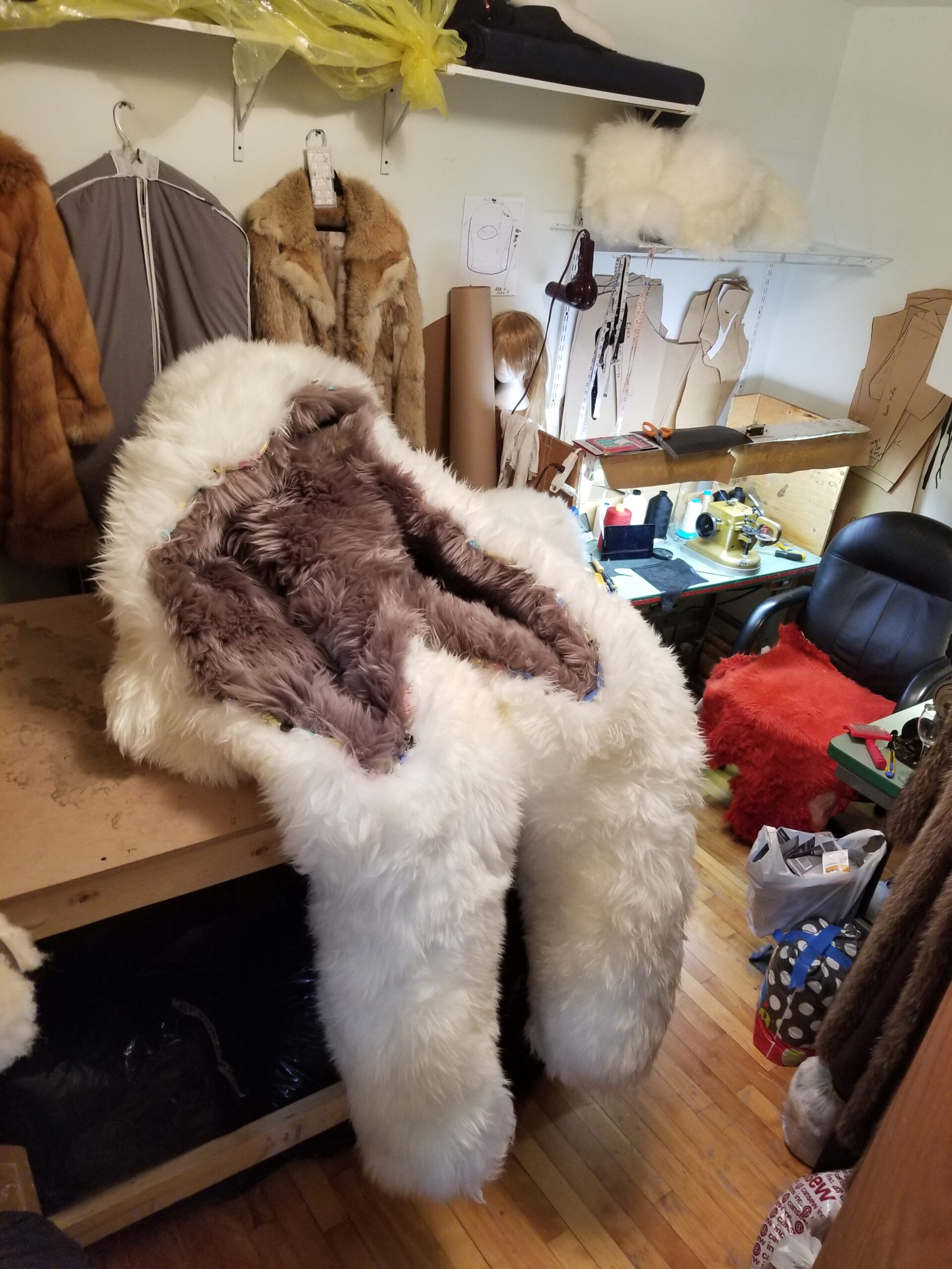 Fur Bondage Suit - Image 10