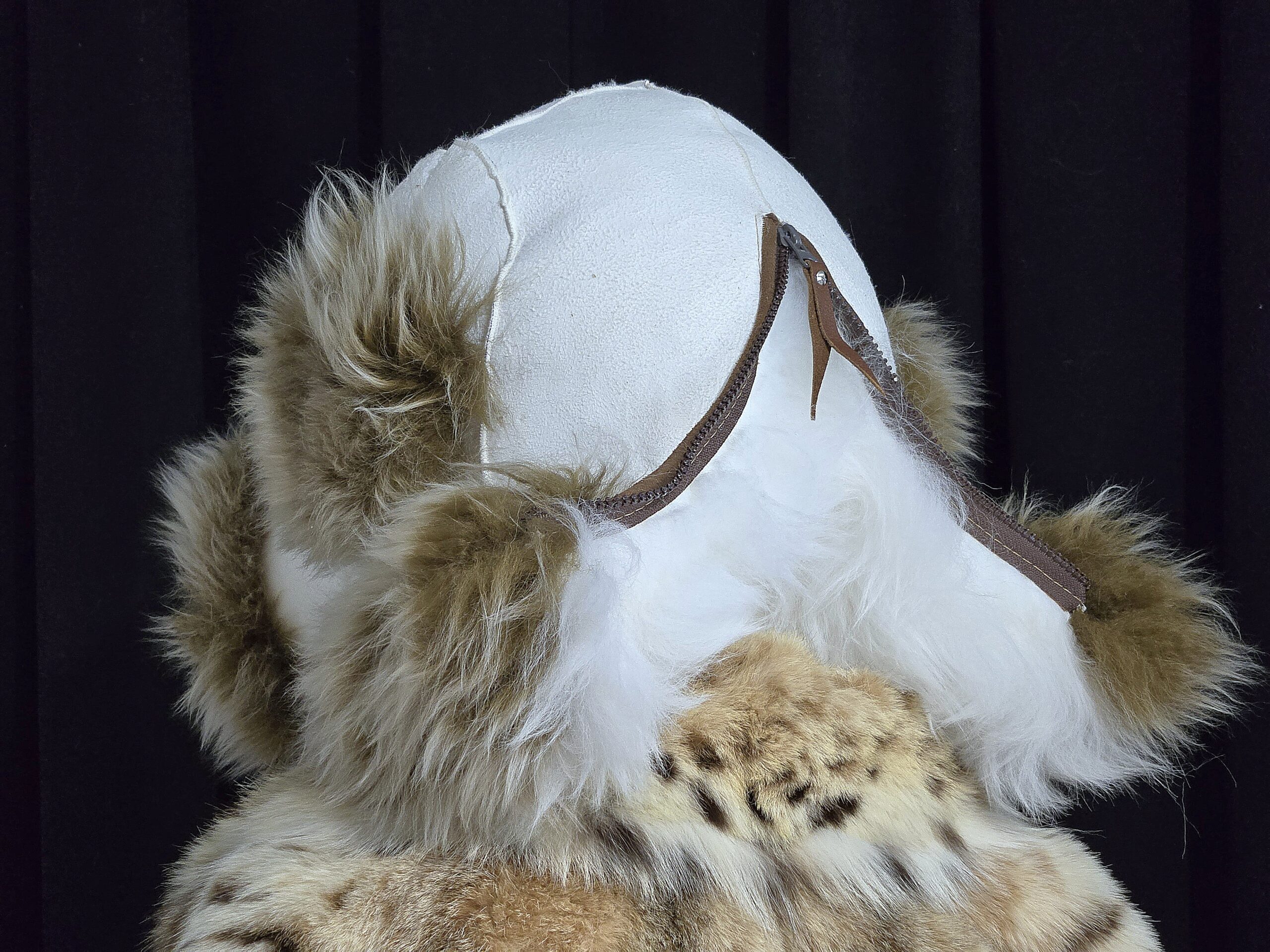 Sheepskin Fur bondage Hoods - Image 48