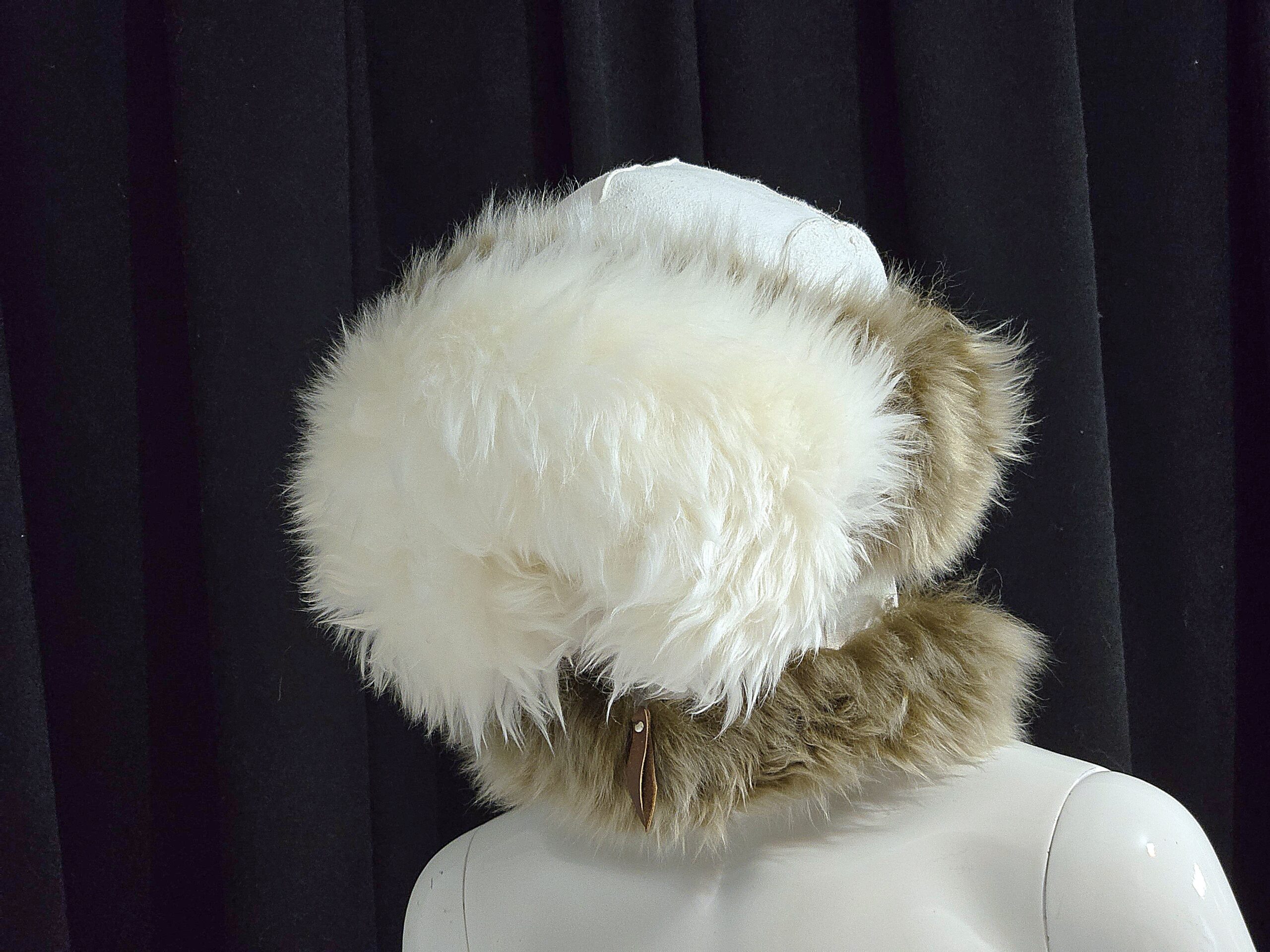 Sheepskin Fur bondage Hoods - Image 55