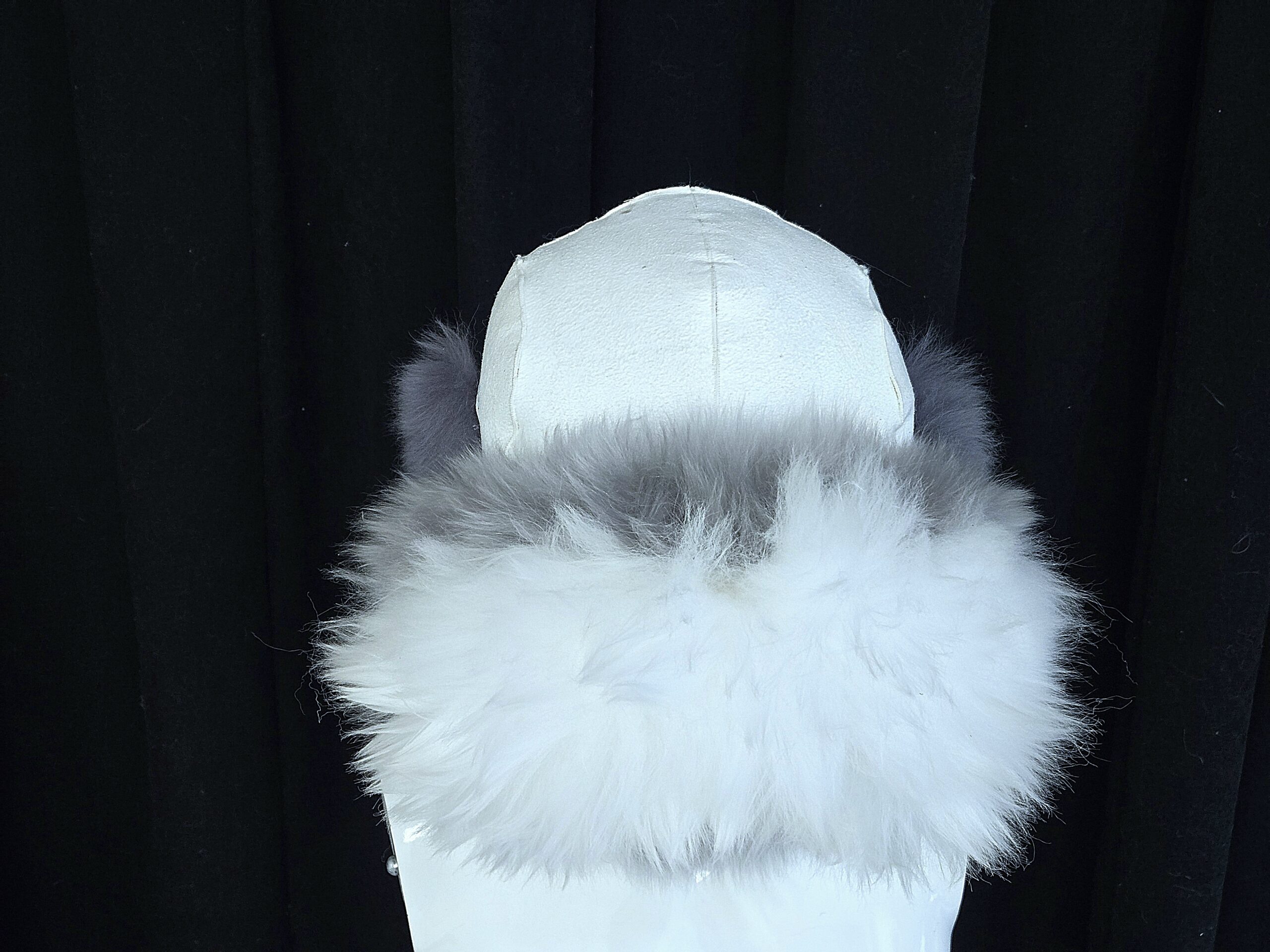 Sheepskin Fur bondage Hoods - Image 65