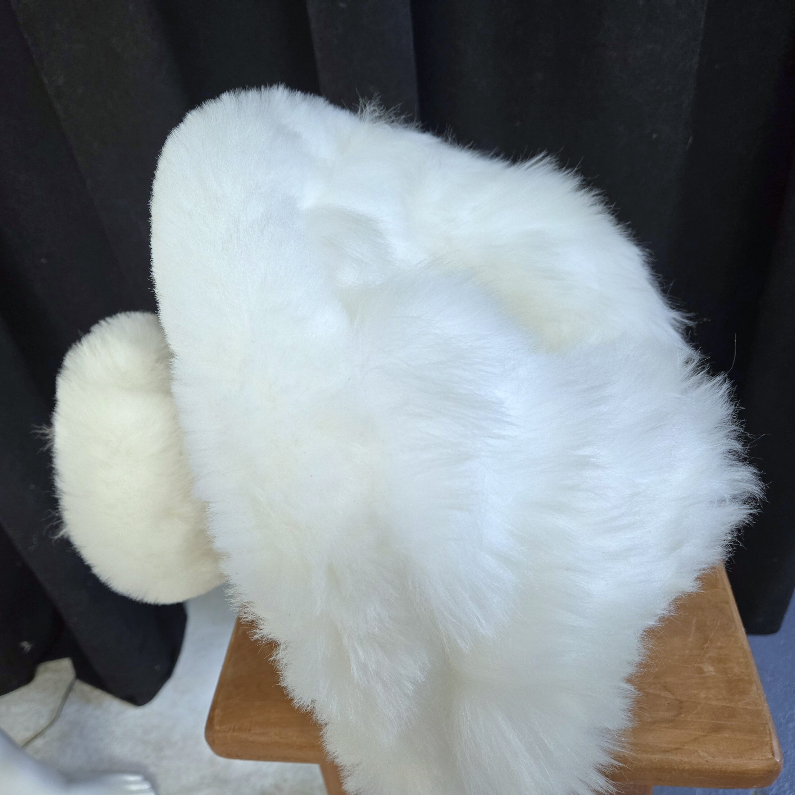 Sheepskin Fur bondage Hoods - Image 71