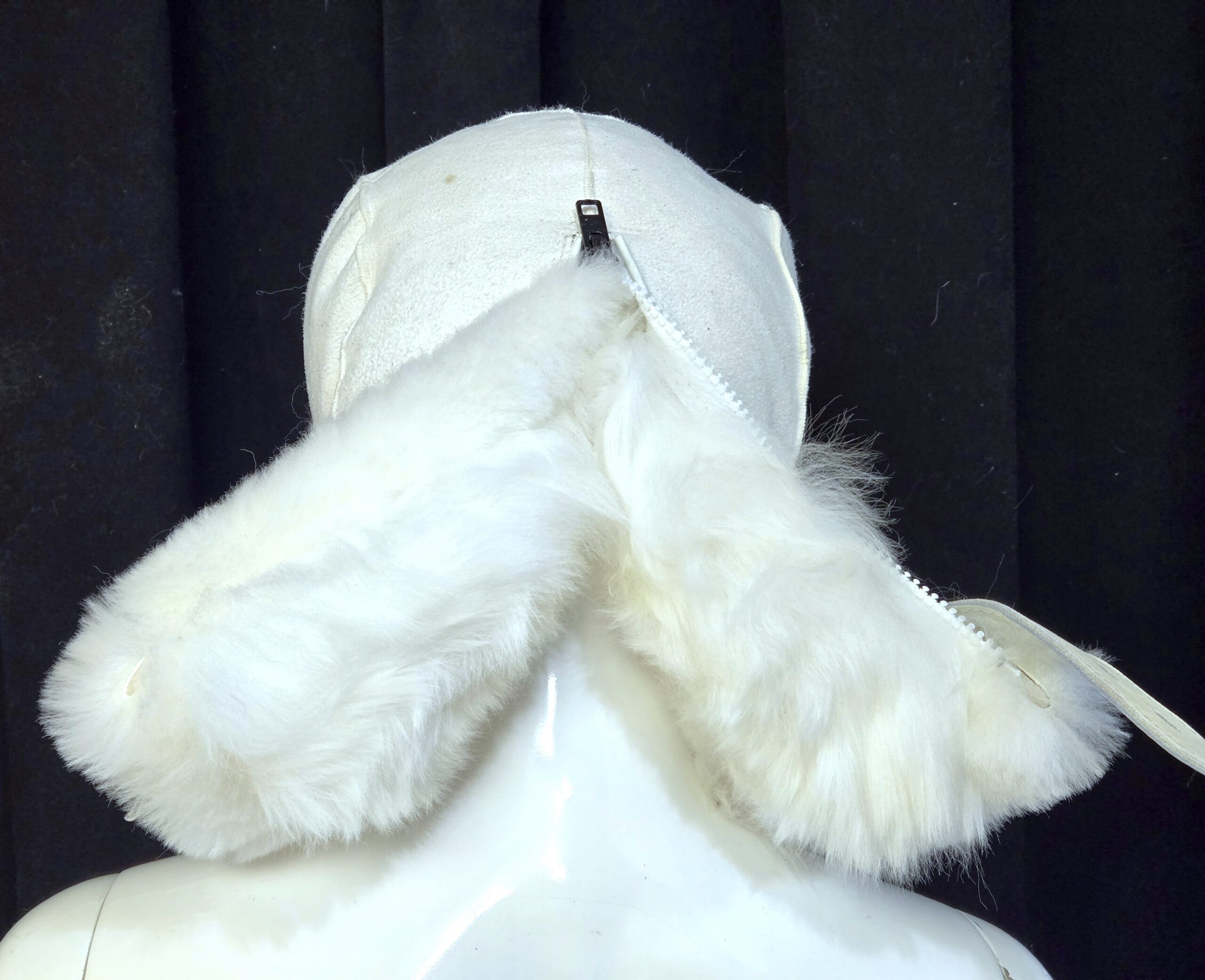 Sheepskin Fur bondage Hoods - Image 72