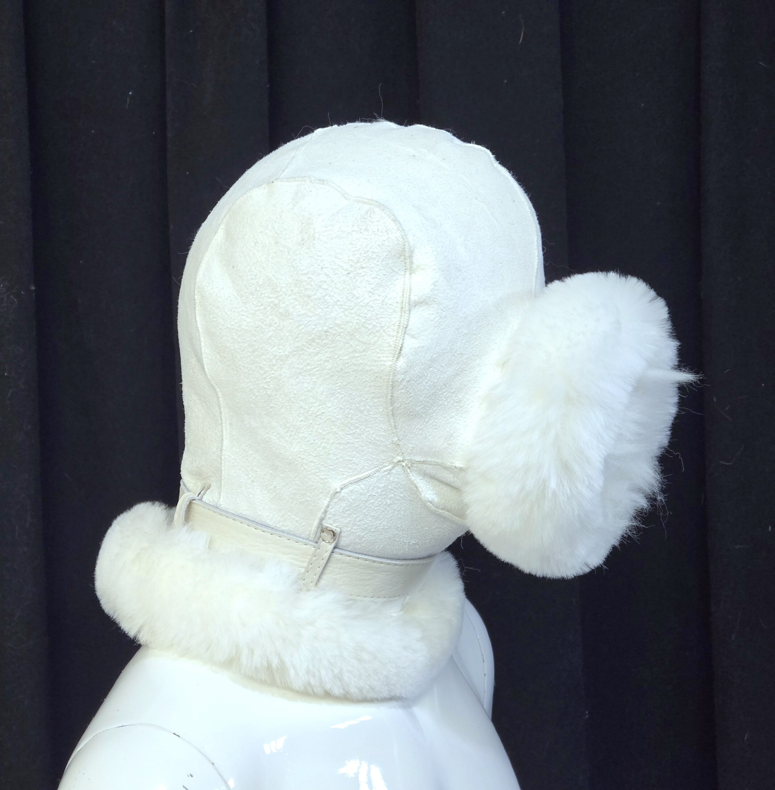 Sheepskin Fur bondage Hoods - Image 80
