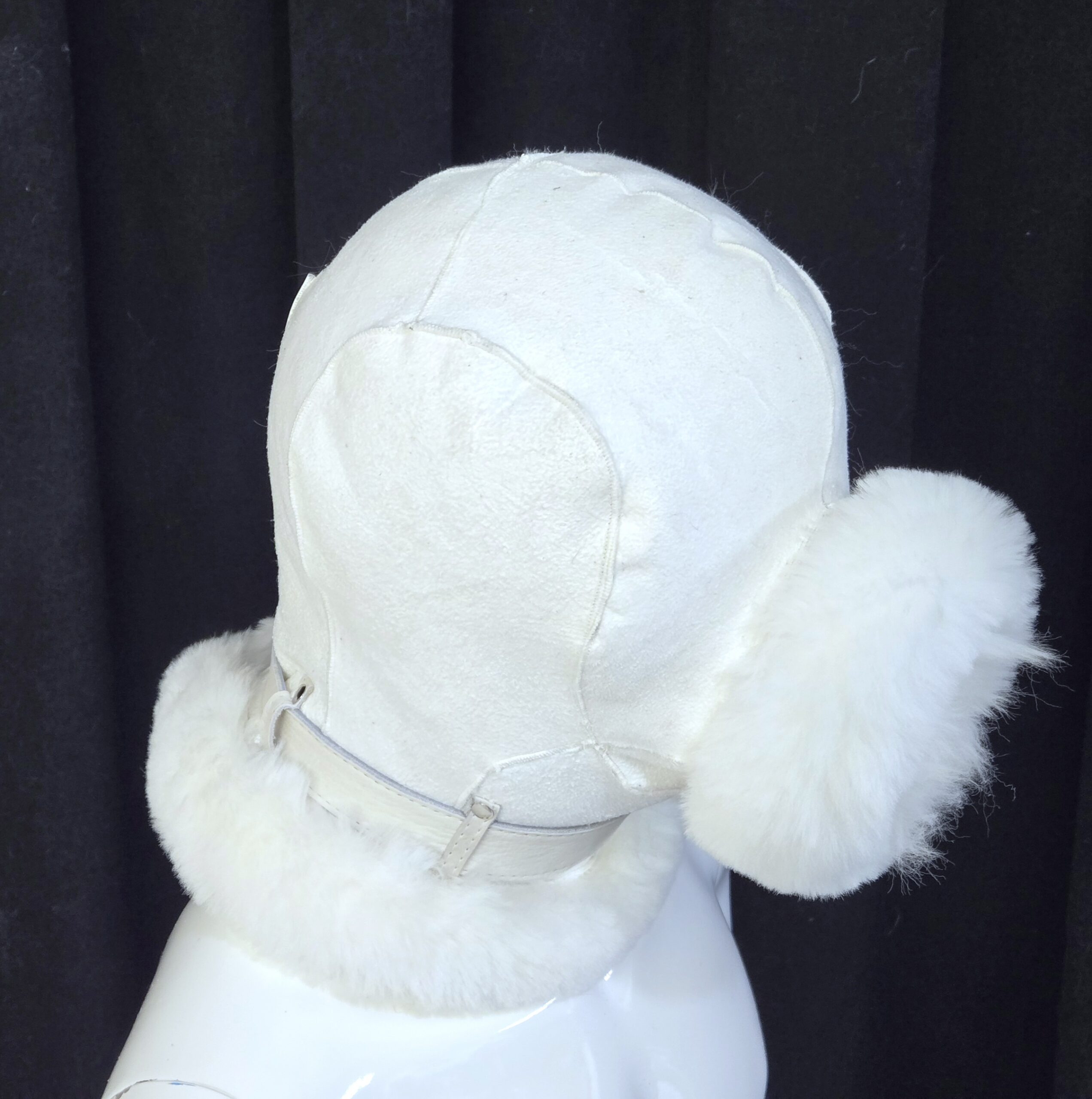 Sheepskin Fur bondage Hoods - Image 81