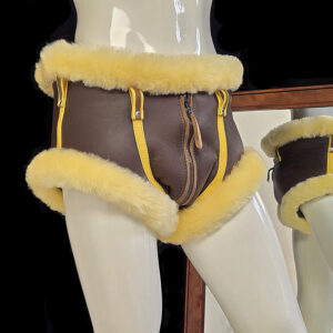 Fur fetish underwear